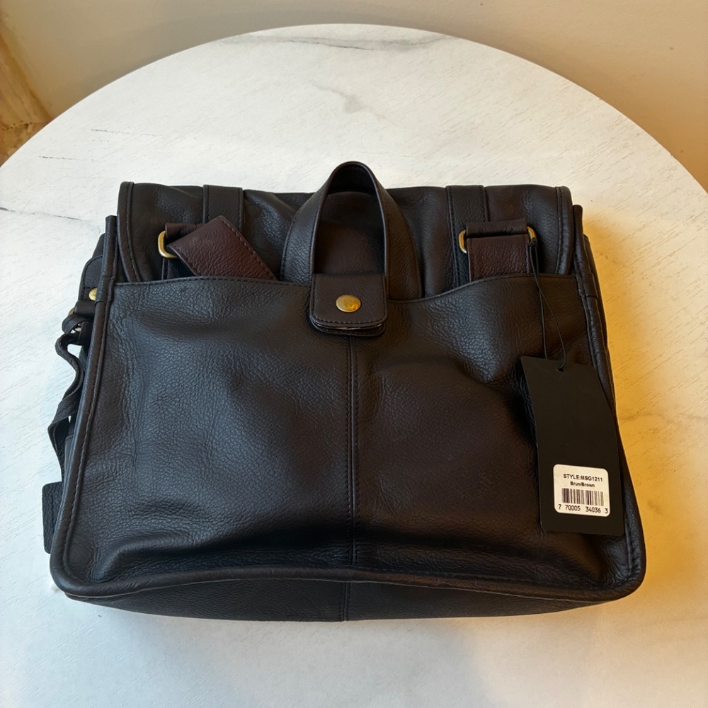 Bugatti Perreira Messenger Bag - Dark Brown - Picture 3 of 5